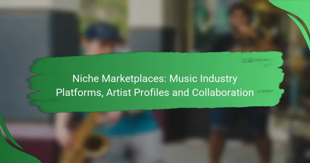 Niche Marketplaces: Music Industry Platforms, Artist Profiles and Collaboration